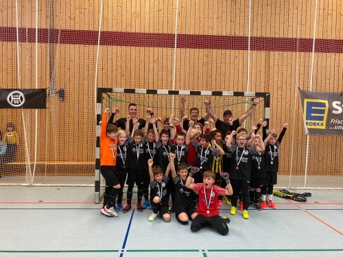 Turniersieg des 1.FC 08 Haßloch Jahrgang 2014